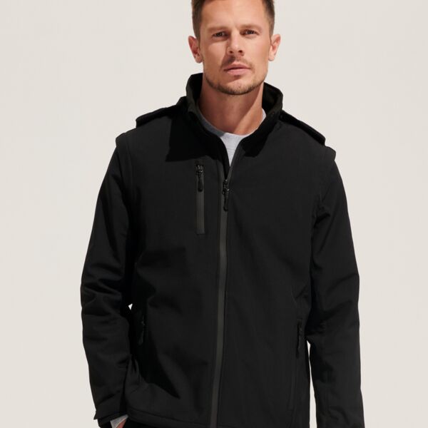 SOL'S SOL'S Unisex Falcon 3-in-1 Soft Shell Jacket 03995 SOL'S Unisex Falcon 3-in-1 Soft Shell Jacket Thumbnail