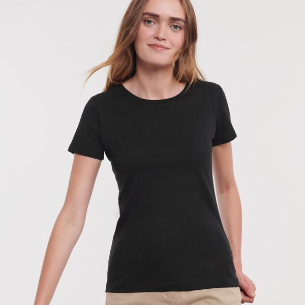Russell Women's pure organic tee J108F Women's pure organic tee Thumbnail