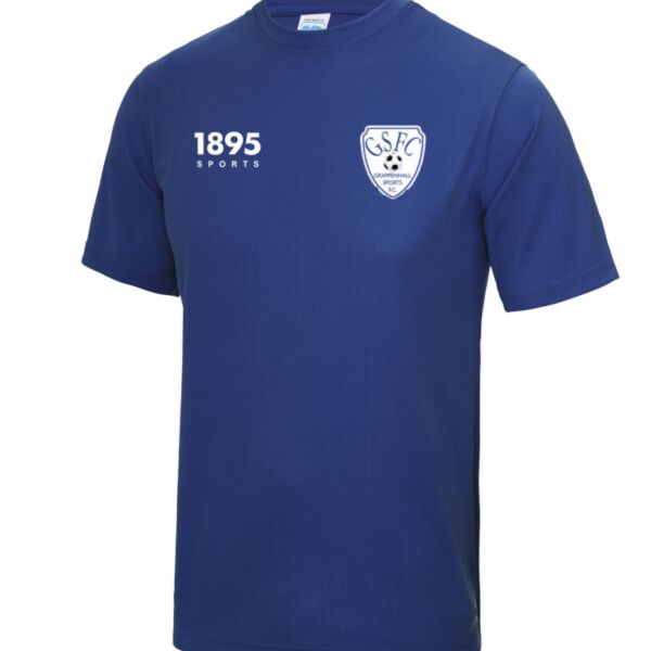 Grappenhall Sports FC Kids Tee Royal JC001B Grappenhall Sports FC Kids Tee Royal Thumbnail
