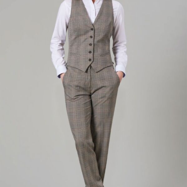 Brook Taverner Stella Check Trouser 2364 Stella Check Trouser Thumbnail