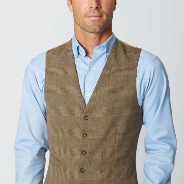 Brook Taverner Emilio Check Waistcoat 1726 Emilio Check Waistcoat Thumbnail