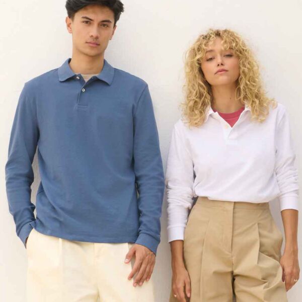 SOL'S SOL'S Unisex Pacific Long Sleeve Piqué Polo Shirt 04441 SOL'S Unisex Pacific Long Sleeve Piqué Polo Shirt Thumbnail