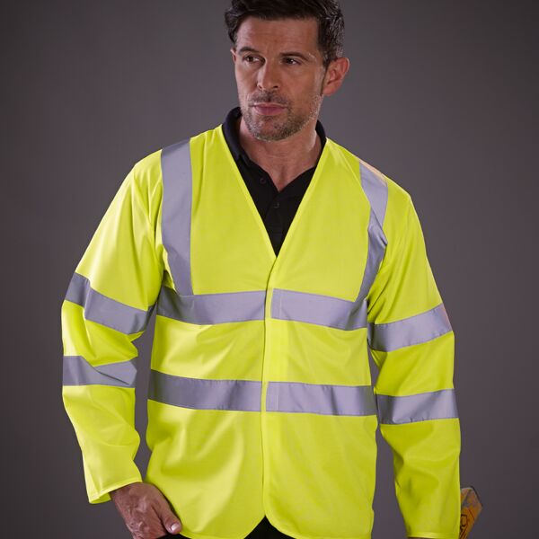 Yoko Yoko Hi-Vis Long Sleeve Jacket YK105 Yoko Hi-Vis Long Sleeve Jacket Thumbnail