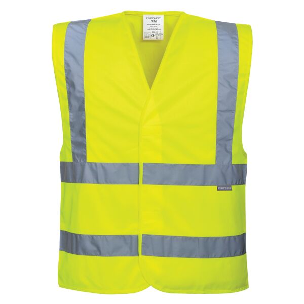 Portwest Portwest Hi-Vis Two Band Braces Vest C470 Portwest Hi-Vis Two Band Braces Vest Thumbnail