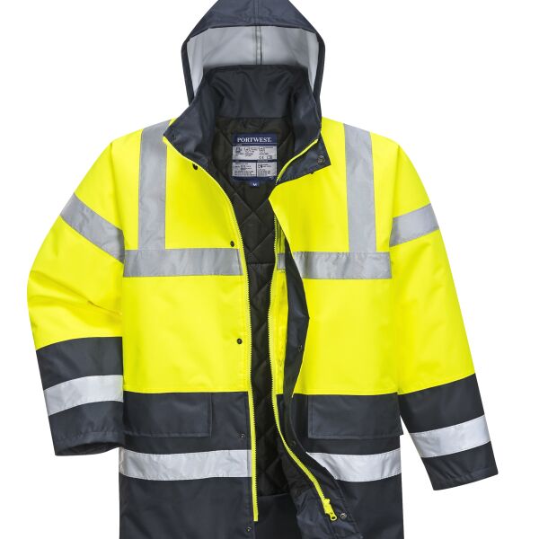 Portwest Hi-Vis Contrast Traffic Jacket S466 Hi-Vis Contrast Traffic Jacket Thumbnail